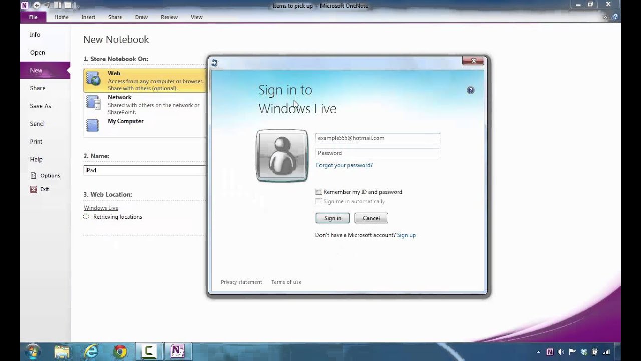 onenote download for windows 7
